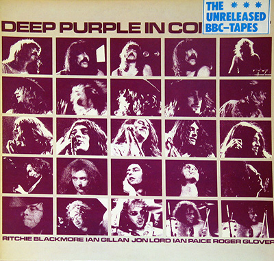 DEEP PURPLE  In Concert Unreleased BBC-Tapes (Holland)
 album front cover vinyl record
